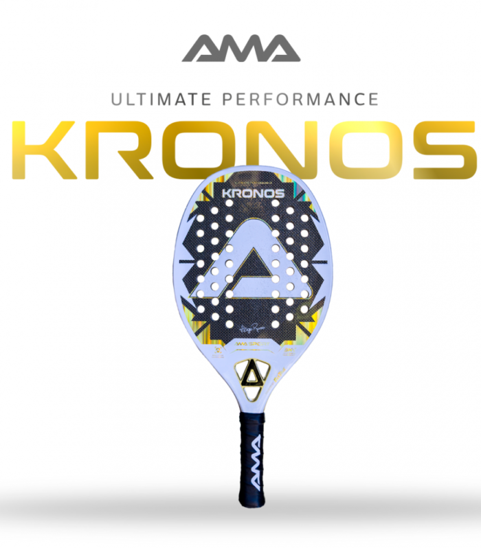 Raquete AMA Sport Kronos White Titanium
