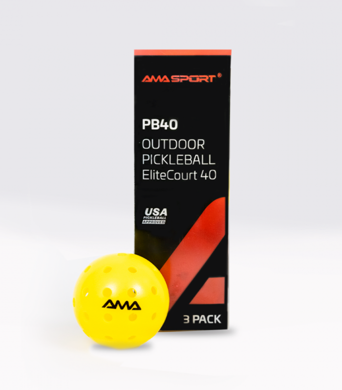 Bola De Pickleball AMA Sport PB40 - 3 UN