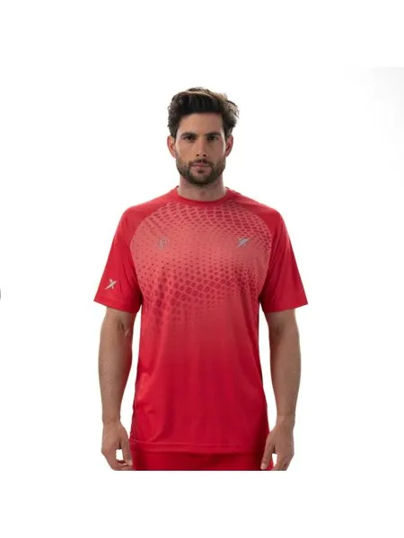 Camiseta DROP SHOT BENARA LIMA Vermelho