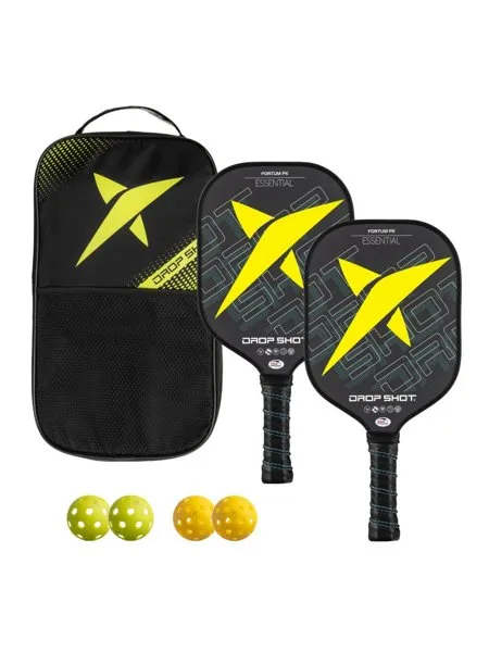 Kit de raquetes de Pickleball DROP SHOT Fortum