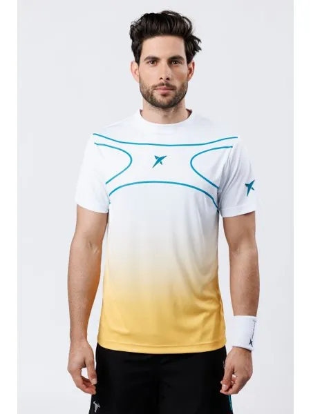 Camiseta DROP SHOT ALSAI CAMPA Branco