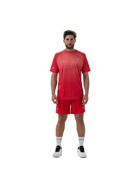 Short DROP SHOT BENARA LIMA Vermelho