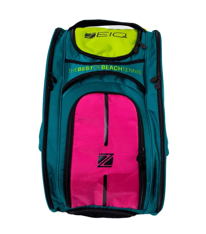 RAQUETEIRA BT PRO ZEIQ VERDE E ROSA