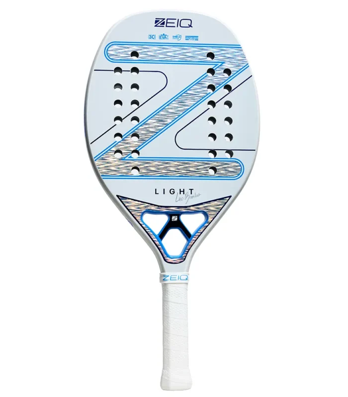 RAQUETE DE BEACH TENNIS NEW LIGHT LEO BRANCO ZEIQ – 3K